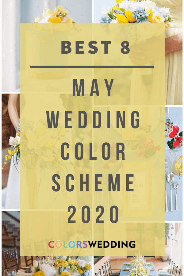 best may wedding color schemes for 2020