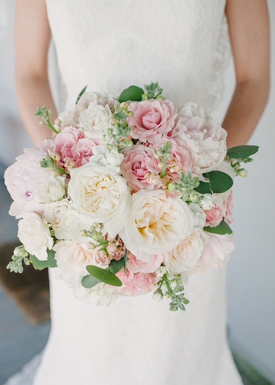 dusty rose and green wedding bouquets for dusty rose and green march wedding color 2021