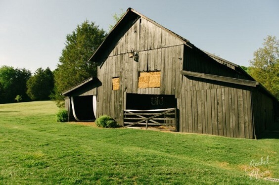 Wedding venue for Honeydew, Blush and Champagne Rustic Summer Wedding