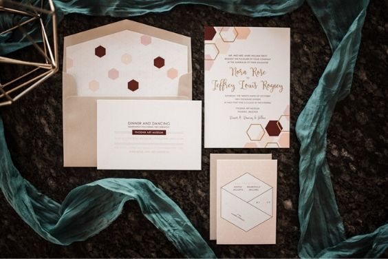 invitation for burgundy fall wedding colors burgundy and blue green