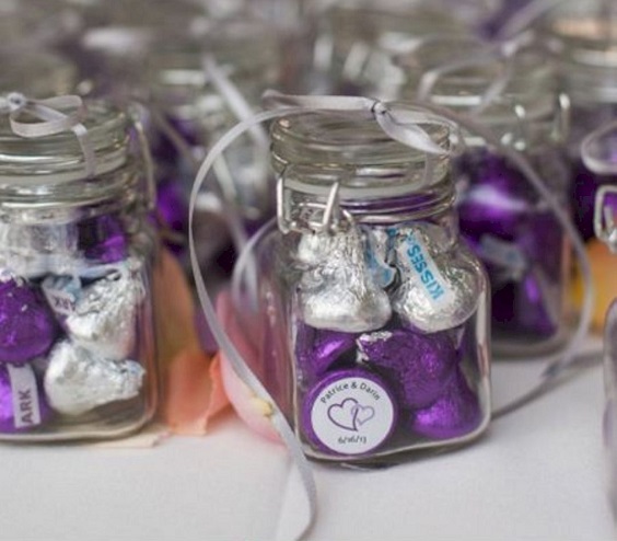 purple and grey wedding candies for purple and grey purple fall wedding colors