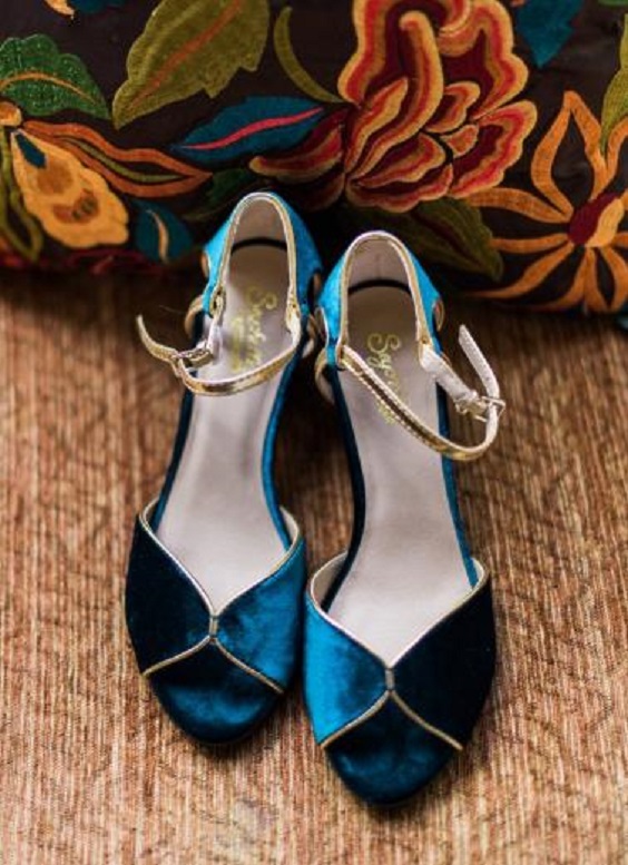teal wedding shoes for teal teal fall wedding colors