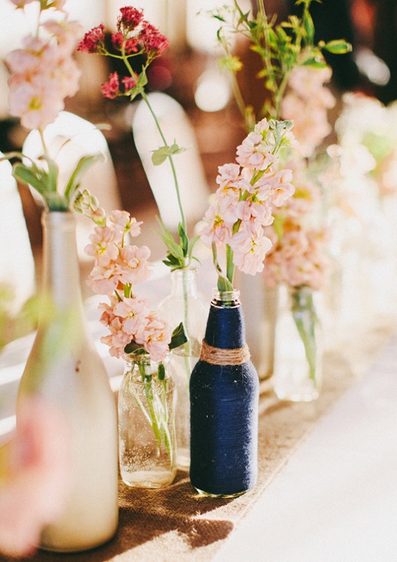 wedding table navy blue and blush centerpiece for rose gold and navy blue and blush rose gold and navy blue wedding