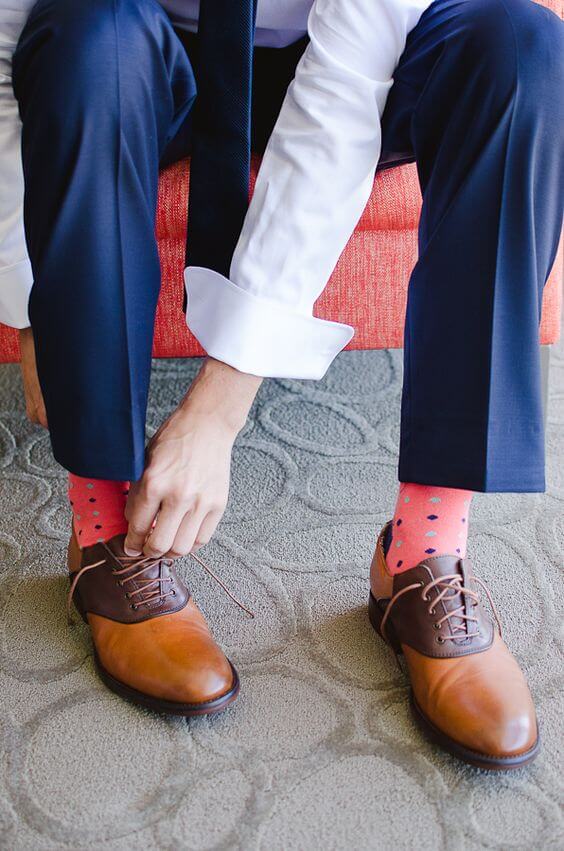navy men trouser coral socks for navy blue and coral wedding color fall