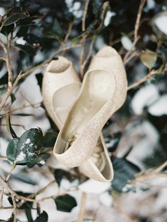 gold shoes for winter black and gold wedding
