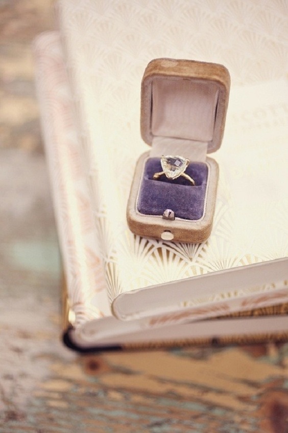 wheat and lavender wedding ring box for rustic outdoor wedding colors lavender and wheat