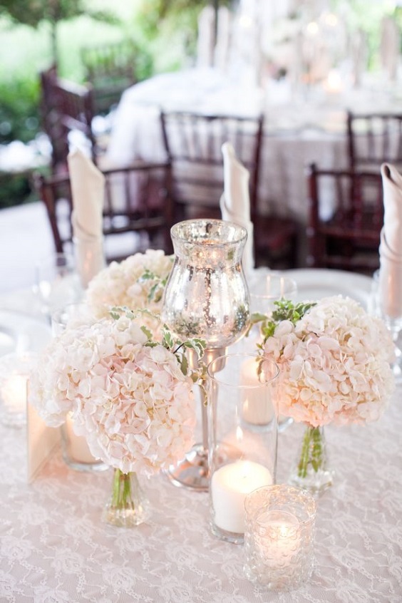 blush wedding table garland for blush rustic elegant wedding