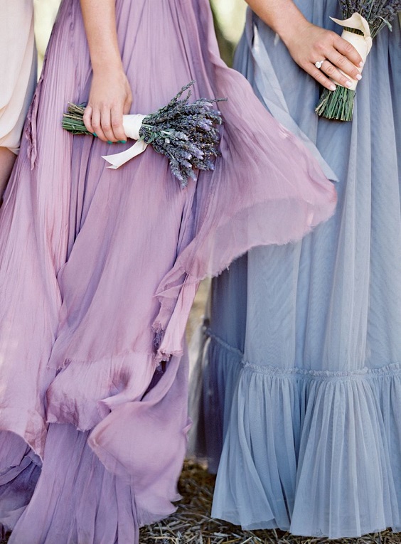 dusty blue and mauve wedding bridesmaid dresses for dusty blue and mauve vintage rose wedding