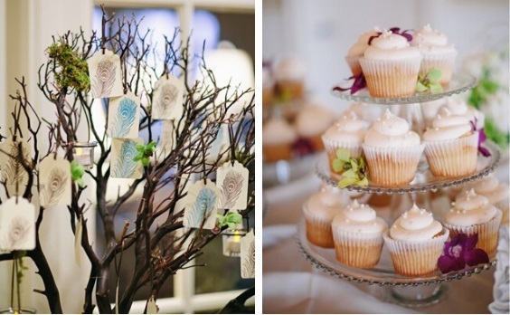 teal wedding ceremony decoration macarons purple cupcake for teal purple grey teal and purple wedding