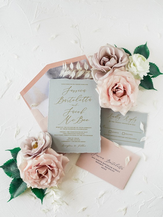 mauve pink grey wedding invitations for grey mauve mauve and grey wedding