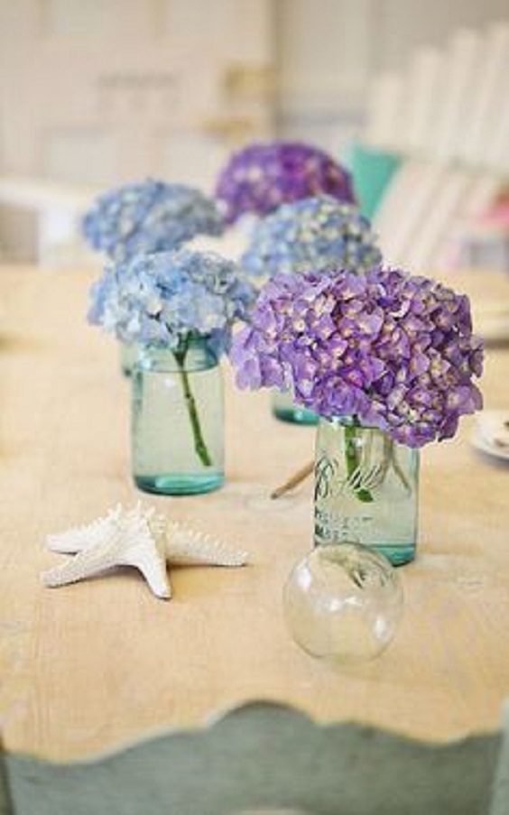 blue purple table garland for blue purple purple and blue wedding