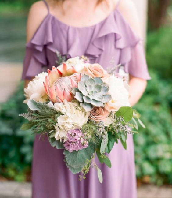 purple pink green wedding bouquets for purple pink purple and blue wedding