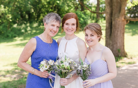 blue mothers dress and purple bridesmaid dresses for blue purple purple and blue wedding